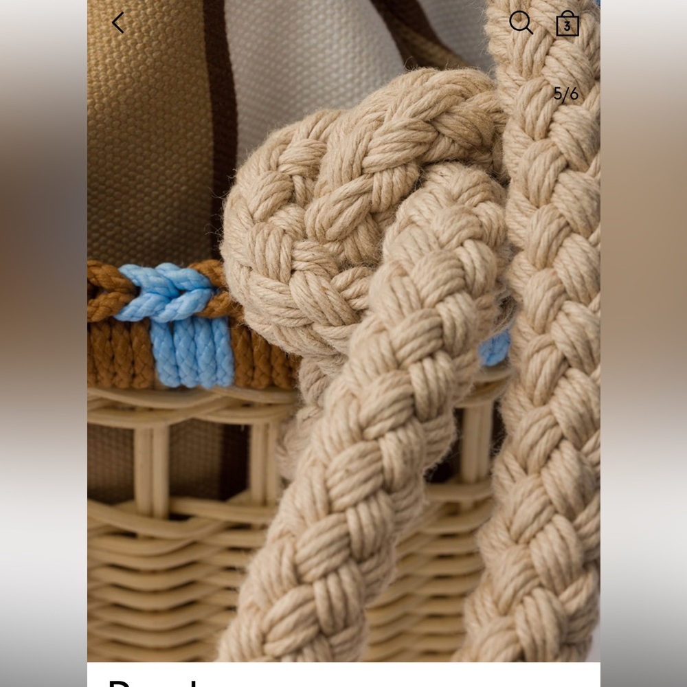 Authentic Prada Wicker Mini-Bag - image 5